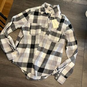 NWT medium cute flannel